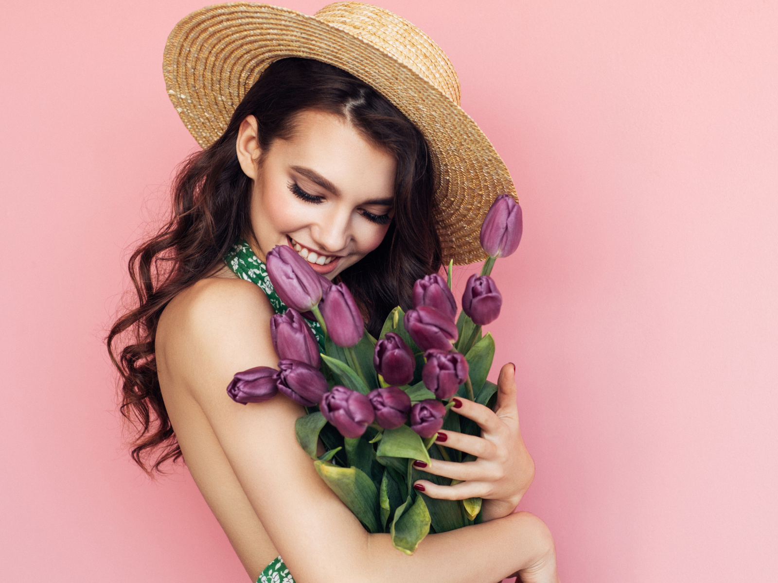 Ramo de tulipanes morados Ramo de tulipanes morados