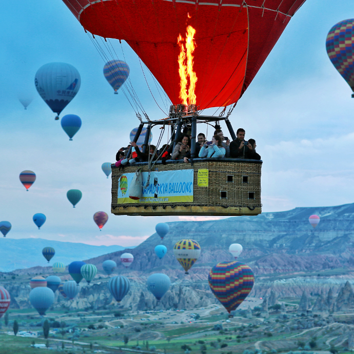 paseo en globo